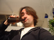 me drinking beer #5. nothing new and exciting here